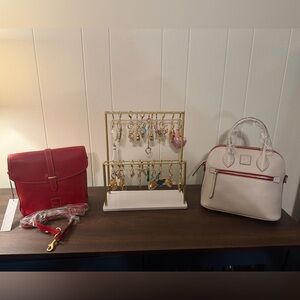 17.     Bag Charm and Make-Up Bag